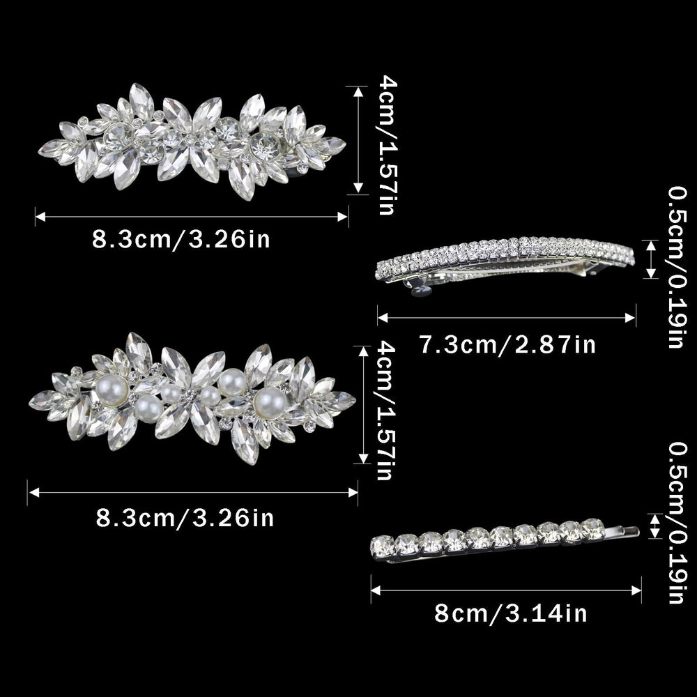 SHEHARUHI close-up of rhinestone flower detail highlighting sparkle and polished finish