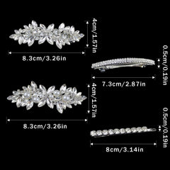 SHEHARUHI close-up of rhinestone flower detail highlighting sparkle and polished finish