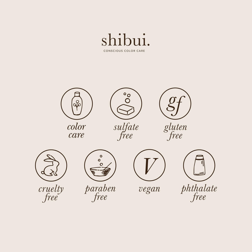 SHIBUI saké and bamboo extract texture emphasizing strengthening benefit