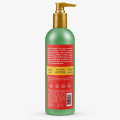 ShiKai lotion on bathroom shelf suggesting easy daily routine benefit