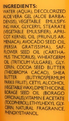 ShiKai yuzu ingredients display with aloe, shea butter, borage highlighting natural hydration