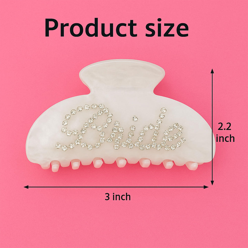 Shimmer Anna Shine side profile of clasp showing secure grip and practical hold