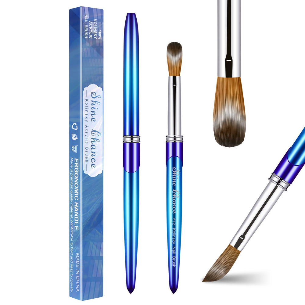 Shine Chance front packaging showing brush and gift box, professional presentation