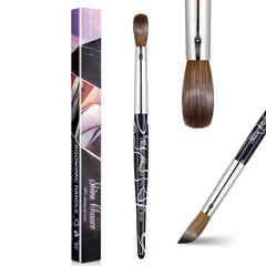 Shine Chance front packaging showing brush in gift-ready box and tube for protection