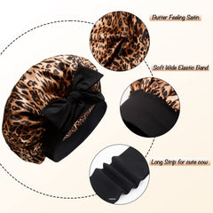 SHINEONME close-up of satin texture preserving hair moisture