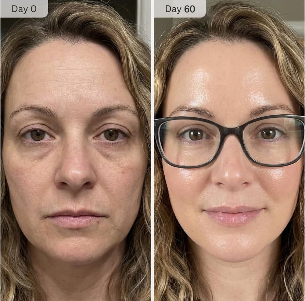 Shining Face size comparison in hand demonstrating compact, travel-friendly kit