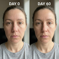 Shining Face serum texture dispensed to show lightweight absorbency
