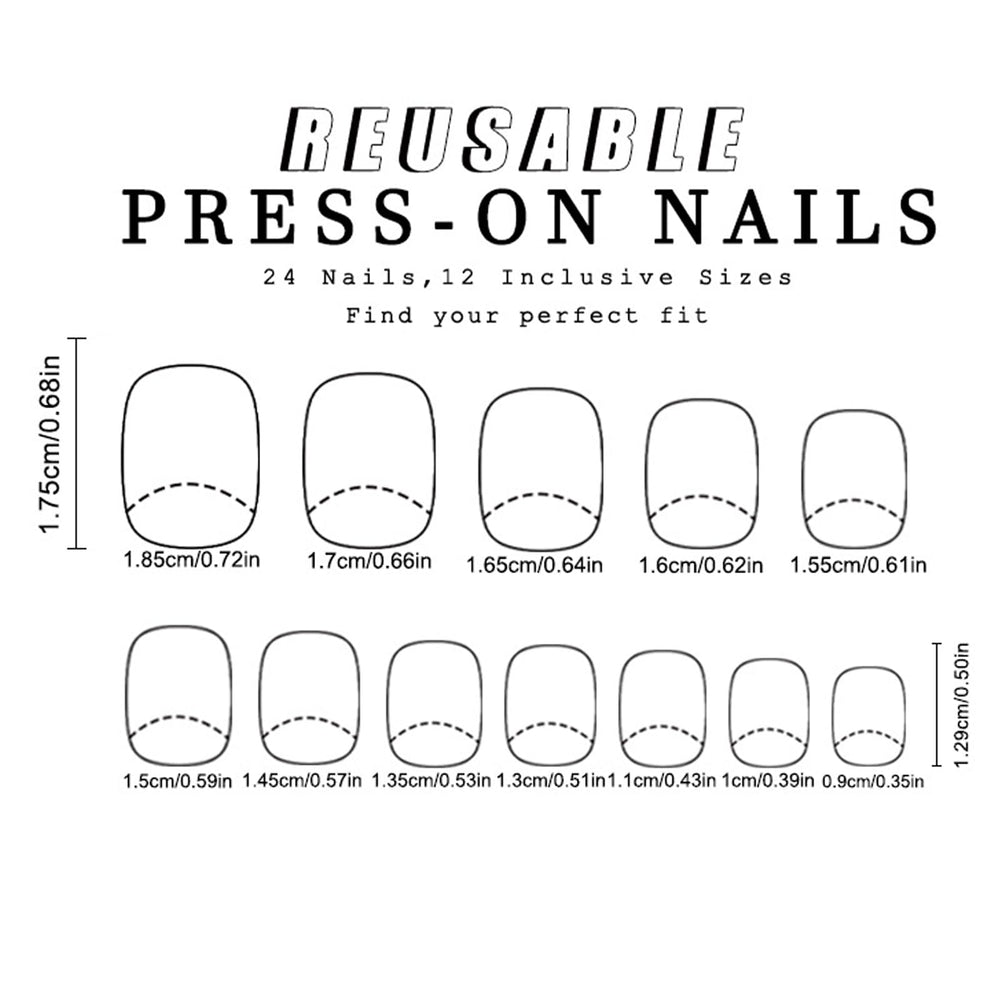 SHIQIXIANNV nails beside a coin showing compact size and true scale