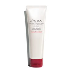 Shiseido cleanser front packaging showing product and calming benefit