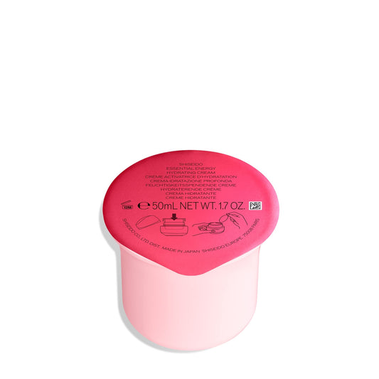 Shiseido refill front packaging showing product and benefits