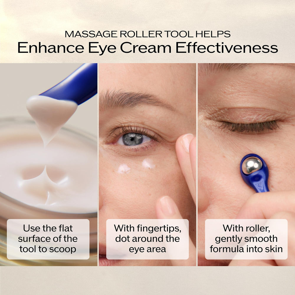 Shiseido ingredient label close-up listing RetinolACE and hyaluronic acid benefits