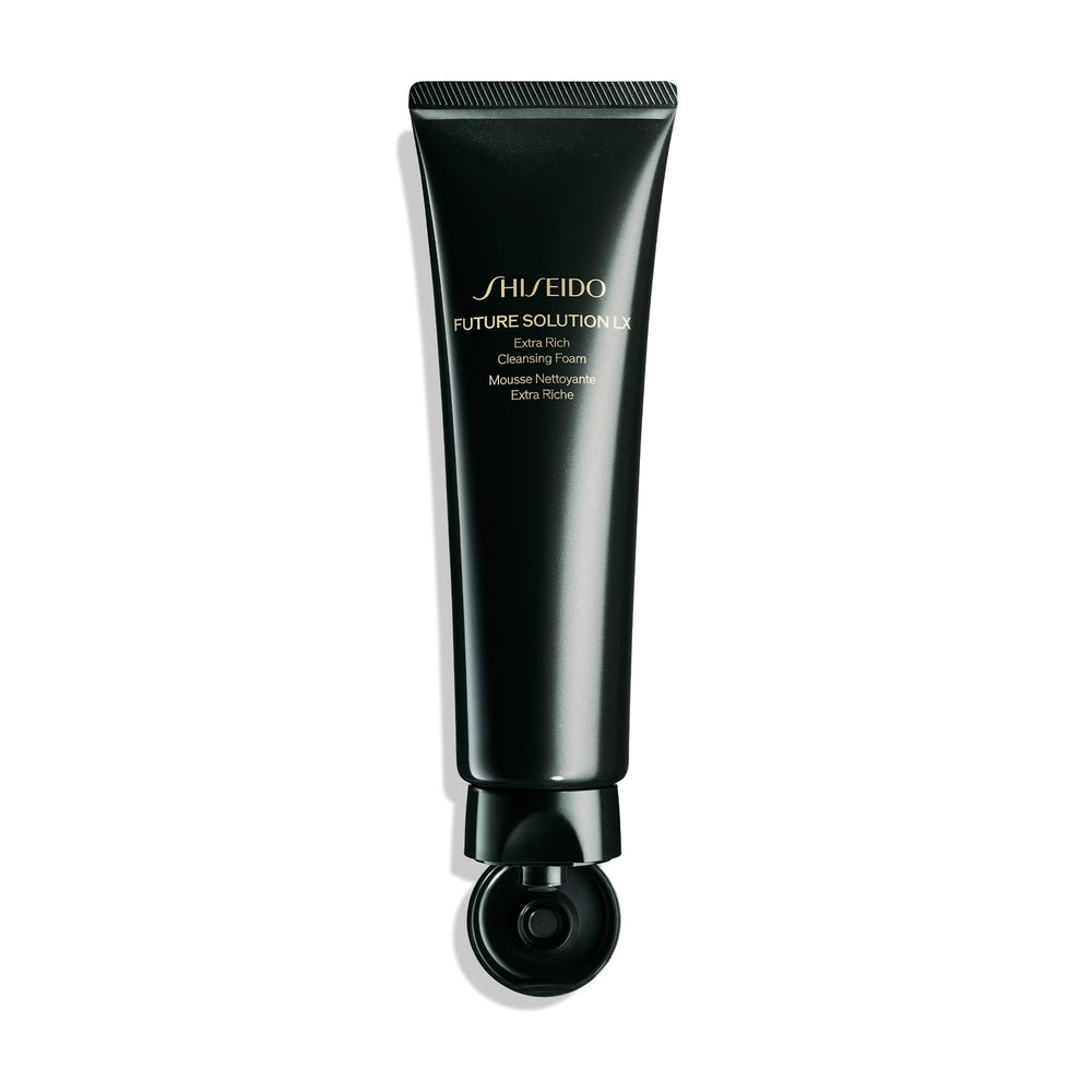 Shiseido on bathroom vanity in lifestyle scene showing ritual-ready luxury benefit