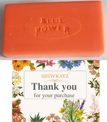 SHIWRAYZ blue power soap lather closeup showing rich foam for effective cleansing