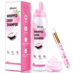 Shmian front packaging showing product and brush for salon-quality cleaning