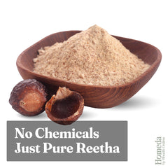 Shudh Online label detail on pouch showing ingredients, transparency benefit