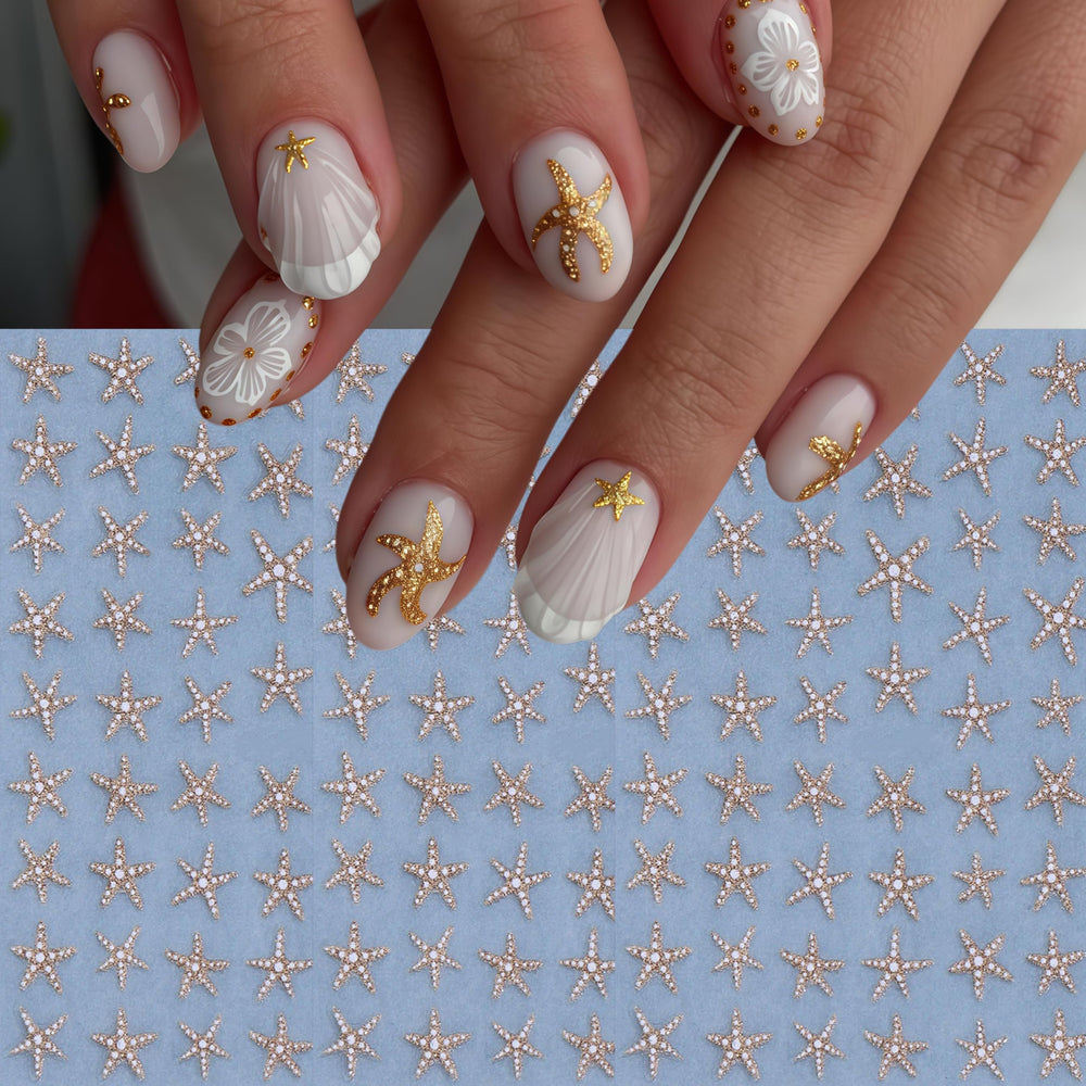 SHUXILIN beach-themed manicure lifestyle photo inspiring summer and vacation looks