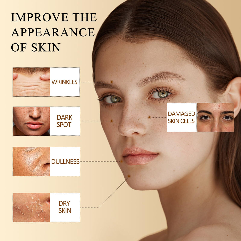 SHVYOG applying oil to cheek for hydration and smoothing benefit