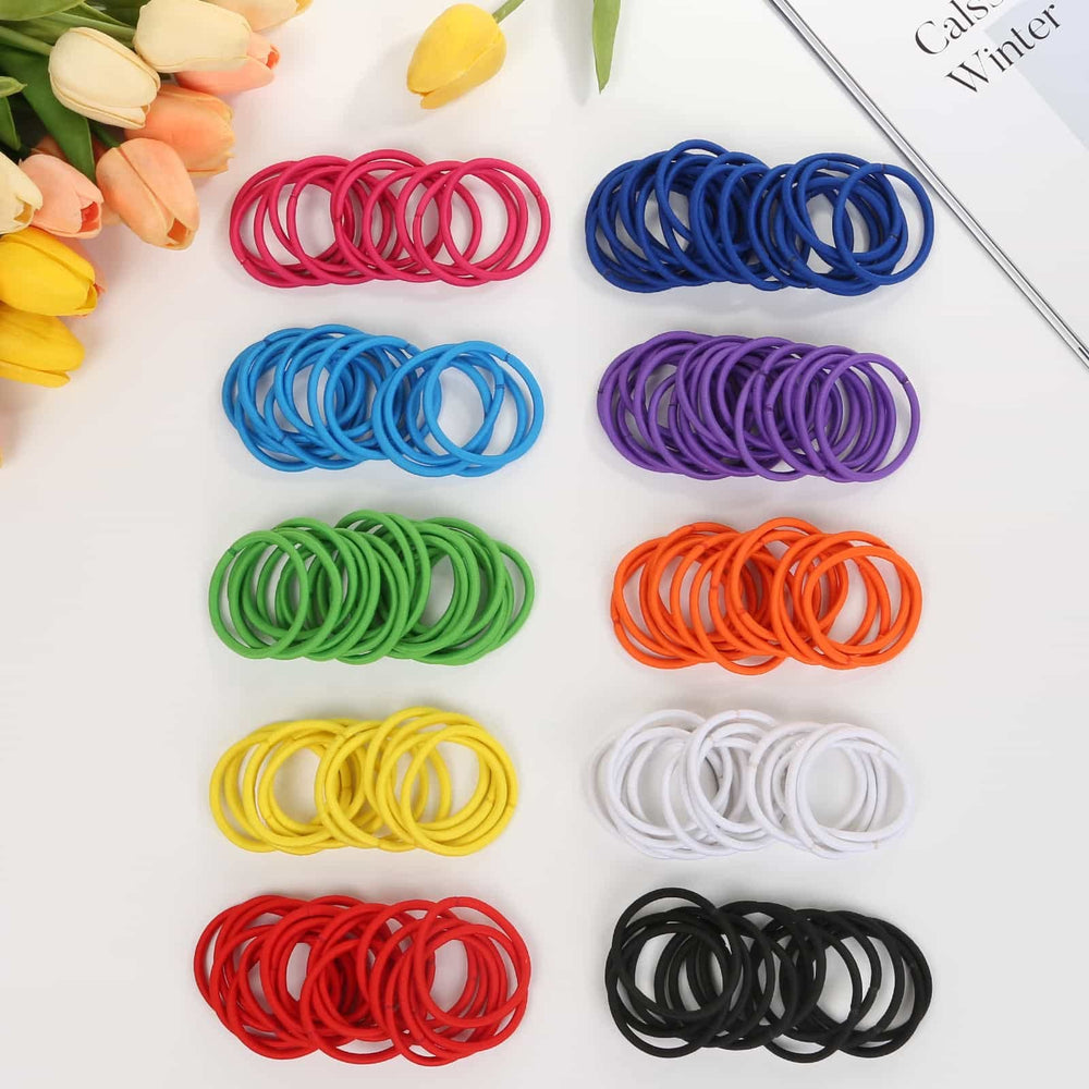 shynek travel pouch filled with hair ties for on-the-go convenience