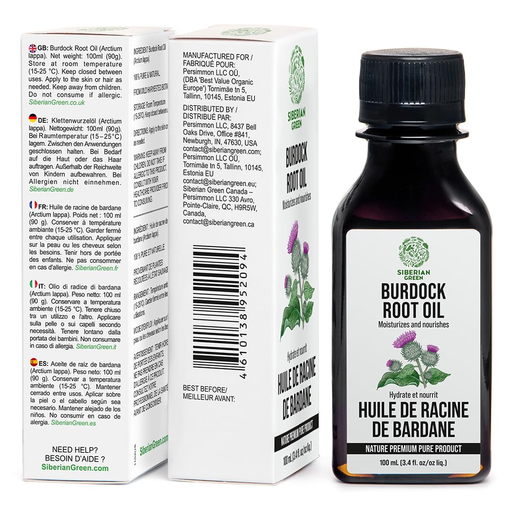 Siberian Green bottle in hand illustrating 100ml travel-friendly size