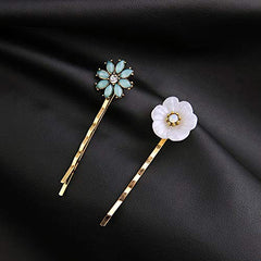 SICOPEE hairpins used in a braid, decorative enhancement and secure grip