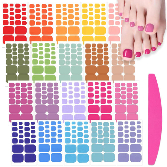 SILPECWEE front packaging showing 20 sheets and nail file, convenient travel kit