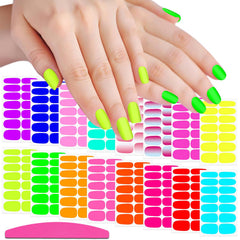 SILPECWEE front packaging showing 16 sheets and nail file for easy selection