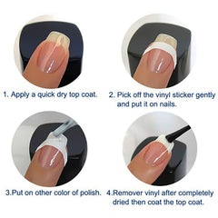 SILPECWEE lifestyle salon setup with tools for professional-looking French tips