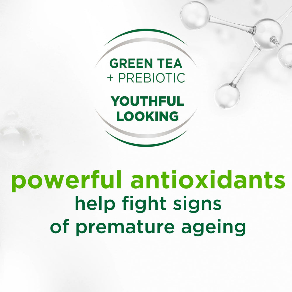Simple ingredient label close-up showing key actives for skin support