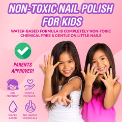 SIMPLE PLEASURES peeled-off polish after soak showing gentle, remover-free cleanup