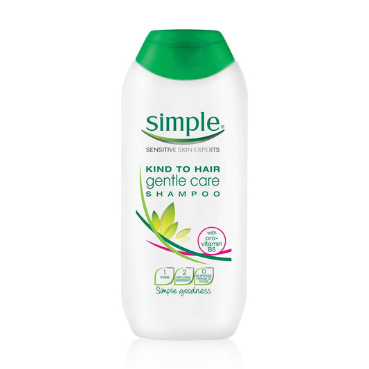 Simple front bottle showing clean branding and gentle formula benefit