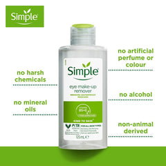 Simple texture on cotton pad demonstrating easy makeup removal