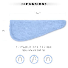 SimpleField towel wrap in bathroom setting, streamlined morning routine