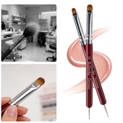 SIMPOR cleanup end removing polish overflow for clean cuticle edges