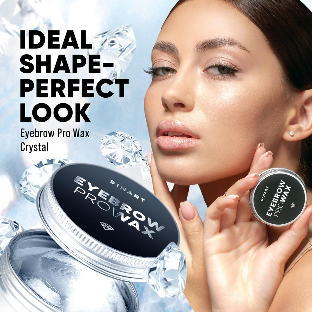 SINART applying gel with spoolie demonstrating lift and natural-looking hold