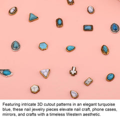 Sinbana charms with application tools ready for DIY manicure convenience benefit