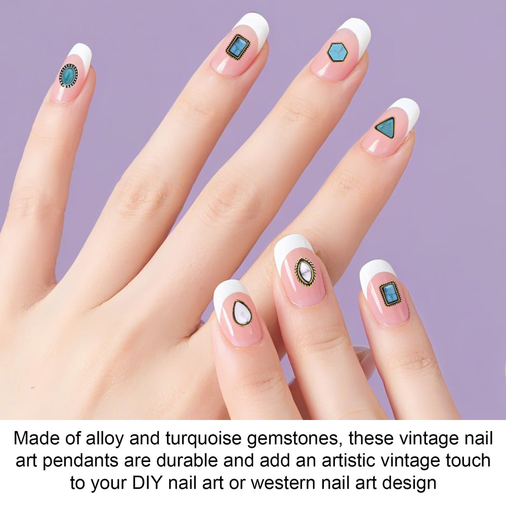 Sinbana charm beside coin to show scale for nail sizing benefit