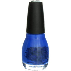 Sinful Colors endless blue painted nails lifestyle shot showcasing glossy finish