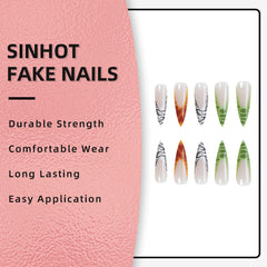 SINHOT application demonstration pressing nail on finger for quick at-home use