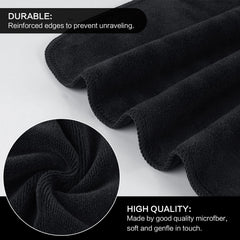 SINLAND close-up of microfiber weave revealing soft texture for gentle cleansing and exfoliation