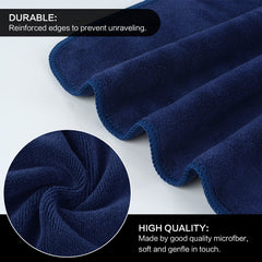 SINLAND washcloth in hand shows 12x12 size and easy handling