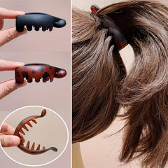 SINSEN lifestyle image of woman wearing clip for polished look