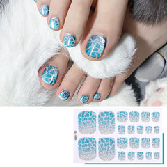 SINSEN size comparison showing varied wrap widths to fit small and large toenails snugly