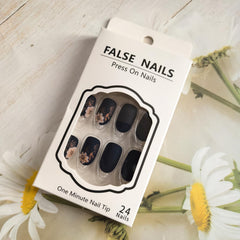 SINSEN model wearing nails in lifestyle scene showing instant polished look benefit