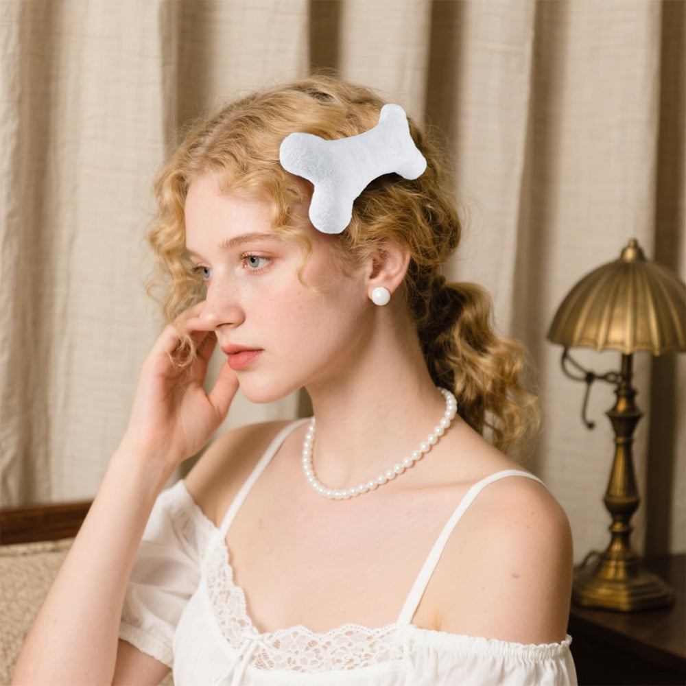 SIOTMERA small bone clip securing bangs for neat, comfortable styling