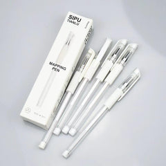 SIPUTIANLU pen beside ruler showing compact size and measurement practicality