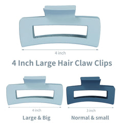 Sisiaipu clip holding a thick bun, secure hold benefit for heavy hair