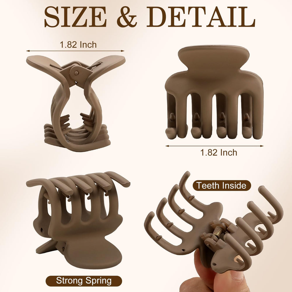 Sisiaipu clip holding half-up hairstyle demonstrating secure comfortable grip
