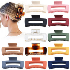Sisiaipu front packaging showing 12 colorful large clips and variety benefit