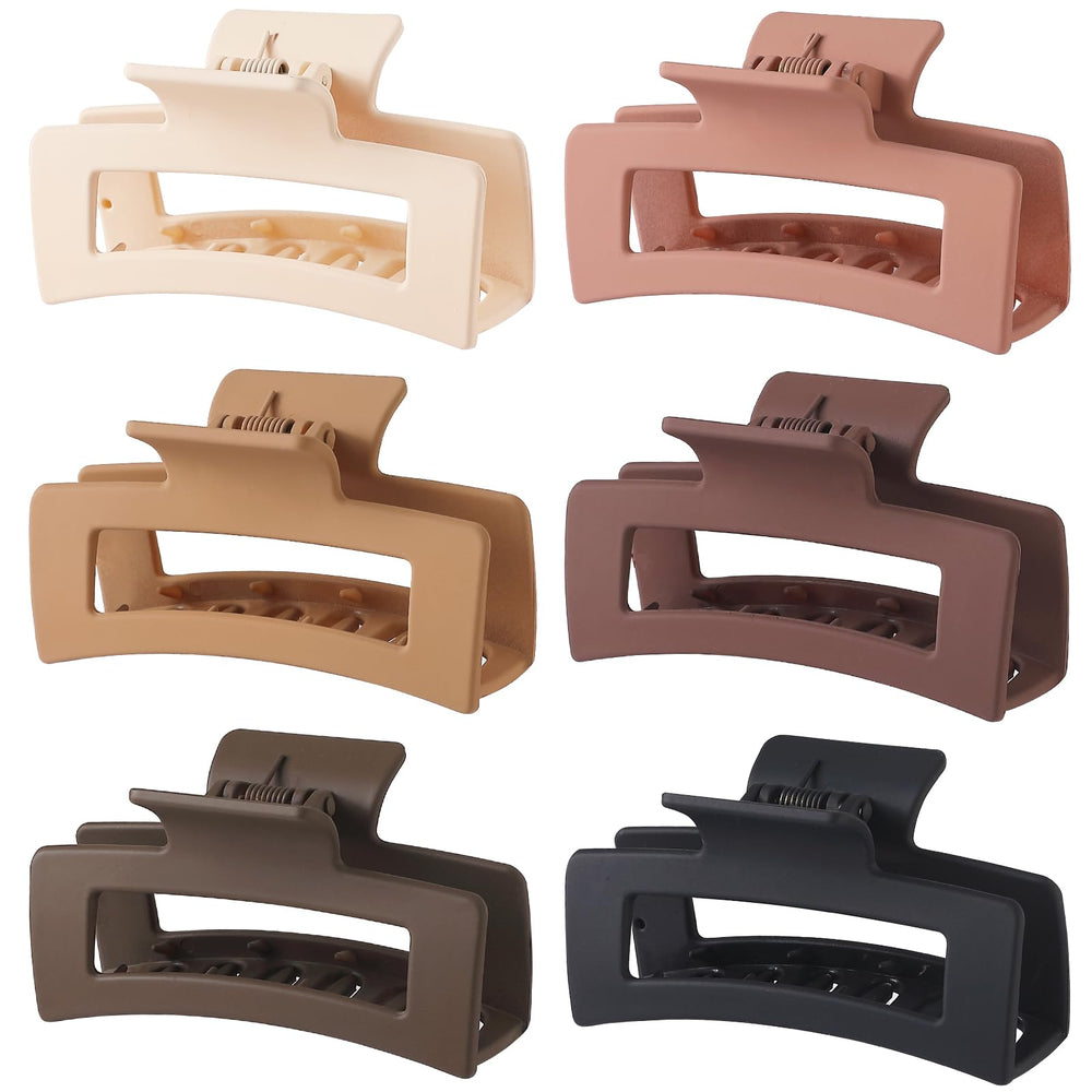Sisiaipu front view of six-pack coffee clips showing colors and packaging, easy selection benefit