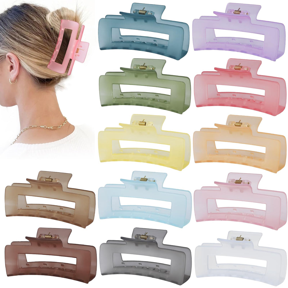 Sisiaipu front packaging showing 12 ice cream colored clips for outfit matching